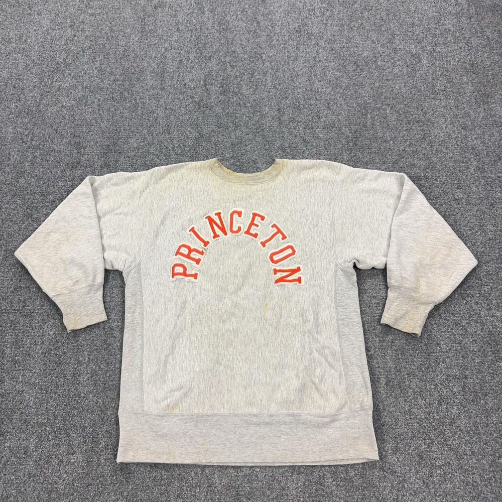 Vintage Princeton Tigers Sweatshirt Mens XL NCAA College Champion Reverse Weave